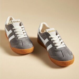 Gola Elan Ash and White Sneakers